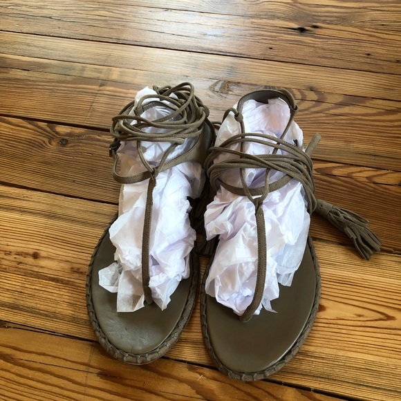 Miu Miu lace up thong sandals - Picture 4 of 6